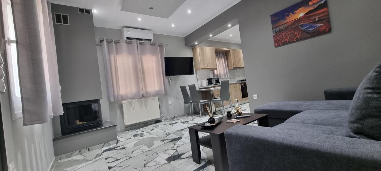 Mimarxos Luxury Apartments Халкис Екстериор снимка